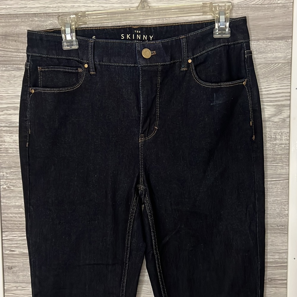 NWOT White House Black Market Dark Wash High Rise Skinny Ankle Jeans